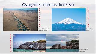 6° ANO  Geografia  Os agentes internos e externos do relevo [upl. by Aenad]