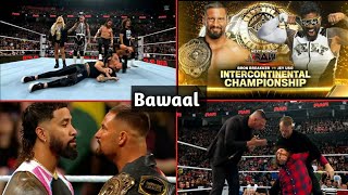 WWE Raw Highlights  Jay uso intercontinental champion  Sami Zayn vs Gunther tonigh Raw [upl. by Tizes85]