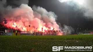 SV Babelsberg 03 gegen 1 FC Magdeburg  Silvesterliche Eindrücke  wwwsportfotosmdde [upl. by Terle]