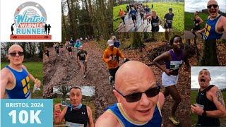 WINTER WARMER 10K TRAIL RACE  ASHTON COURT  BRISTOL 2024 [upl. by Teragram]