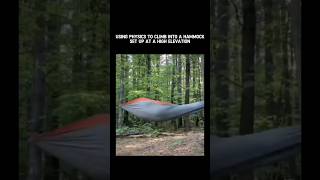 How Physics Helps You Balance on a Hammock 🎓🛌  Kota Champs shorts science physics experiment [upl. by Enirahtak261]