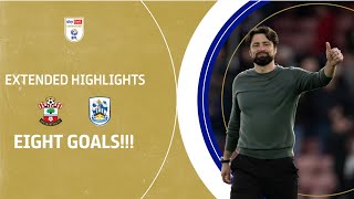 EIGHT GOAL THRILLER  Southampton v Huddersfield Town extended highlights [upl. by Burnaby896]