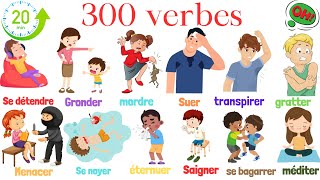 Apprendre 300 verbes en français [upl. by Rory]