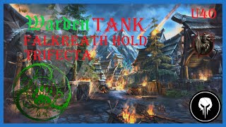 ESO Falkreath Hold Trifecta Warden Tank POV PS5 EU U40 [upl. by Rumit610]