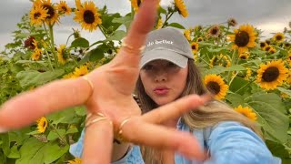 Outdoor ASMR Sunflower Field 🌻 Fast amp Aggressive Tapping 🐝 Mouth Sounds 🌤️ Hand Movements amp Spirals [upl. by Auroora495]