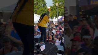 Sister Nancy performs Bam Bam  Live in Michigan USA reggae [upl. by Ehman]