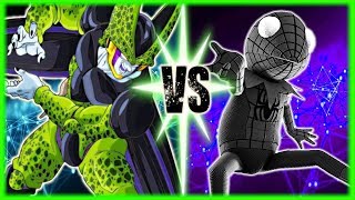 Perfect Cell Vs Black Suit Spider Kermit [upl. by Joanna]