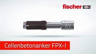 fischer Cellenbetonanker FPXI voor verankering in cellenbeton [upl. by Madelene676]