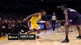 Rui Hachimura made Lakers arena loud with Kobe Bryants signature dunk [upl. by Nika]