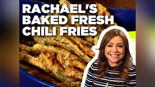 Rachael Rays Baked Fresh Chili Fries  30 Minute Meals  Food Network [upl. by Alyehs]