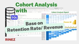 Cohort Analysis Base on Customer RetentionRevenue using SQL amp Power BI  RINEZ [upl. by Misha]