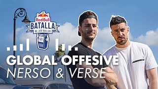 NERSO amp VERSE GLOBAL OFFENSIVE  BEAT  Red Bull Batalla de los Gallos [upl. by Shamrao]