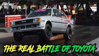 Video MIX The Real Battle Of Toyota by Cokketo Locutor en Salinas Speedway  PalfiebruTV [upl. by Anekam]