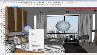 vray sketchup lighting vray sketchup tutorial [upl. by Yxor973]