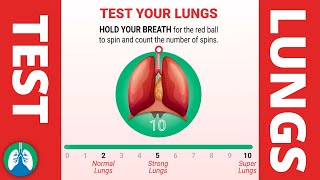 Test Your Lung Capacity  Healthy Lung Test at Home 🫁 [upl. by Llenyt]