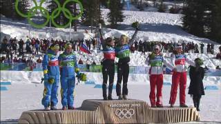 Cross Country Skiing Women Team Sprint Free Complete Event Final  Vancouver 2010 [upl. by Lyrahc]