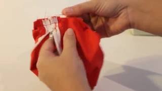 Cómo hacer un bolsillo para el traje de flamenca [upl. by Julina]