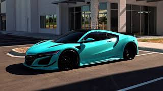 Acura NSX in PWF Beach Bum 1 of 60 rolls worldwide [upl. by Hairej]