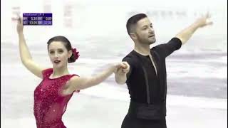 Lilah Fear  Lewis Gibson  Short Program  NHK Trophy 2018 [upl. by Weil529]