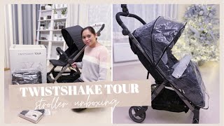 UNBOXING Twistshake Tour Stroller  Light And Trendy Stroller  Meu amp Mea [upl. by Selestina]