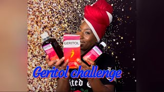 Geritol update  2 months of Geritol geritol irondeficiency ironsupplements hairgrowth hair [upl. by Anawak]