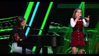 Creep  Radiohead Mimi amp Josefin cover  The Voice Kids 2019  German version  SAT1 [upl. by Rellim]