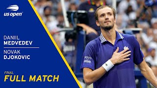 Daniil Medvedev vs Novak Djokovic Full Match  2021 US Open Final [upl. by Pazit]