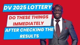 DV 2025 GOOD NEWS HOW TO CHECK DV 2025 LOTTERY RESULTS [upl. by Tseng625]