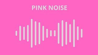 Pink Noise 1min [upl. by Anderer]