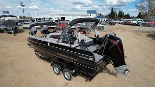 2022 Princecraft Ventura 224  Black Mercury 200hp Pro XS [upl. by Eniawd]