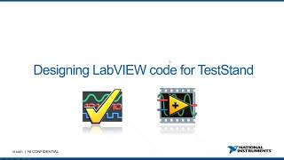 UKTAG 2  LabVIEW for TestStand by Trent Weaver [upl. by Boylston]