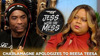 Reesa Teesa Speaks Out About Big Back Jokes Charlamagne Apologizes [upl. by Norrehc]