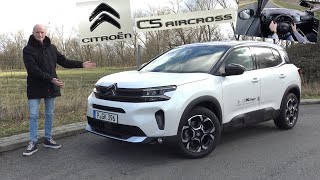 Der neue Citroën C5 Aircross im Test  Reicht beim KomfortSUV die Basis Review  Feel Pack PT 130 [upl. by Skcirdnek]