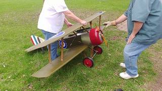 13 Scale Sopwith Pup first time fully assembled [upl. by Richia]