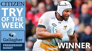 Carr Finishes Flowing Wasps Move  Citizen Try Of The Week  Round 4 WINNER [upl. by Siraved]