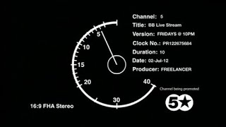 Channel 5  Continuity  2 July 2012 [upl. by Tab]