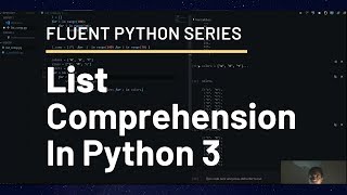 List Comprehension In Python 3  Fluent Python Arabic [upl. by Digdirb]