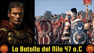 La Batalla del Nilo 47 aC [upl. by Yentihw]