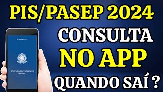 PISPASEP 2024 CONSULTA NO APP LIBERA EM BRVE [upl. by Sucramraj410]