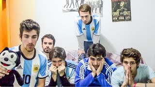 Argentina 0 2 Chile 0 4  Final Copa América 2016  Reacciones AMIGOS [upl. by Noiemad]