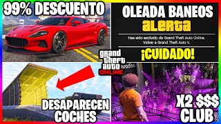 Nueva ACTUALIZACION 99 DESC OLEADA de BANEOS BUNKER ROTO CLUB al DOBLE GTA Online [upl. by Nwahsauq]