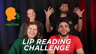 Lip Reading Challenge Başlıyor  Meet2Talk  english speakingclub [upl. by Anesusa]