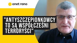 Dr Grzesiowski Nie można nikogo zaszczepić siłą Trzeba dotrzeć do tych rodzin i poznać ich powody [upl. by Hadrian]