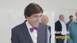 Elio Di Rupo visite la société NEOCERAM à La Louvière [upl. by Juana]