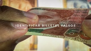 CÓMO RECONOCER BILLETES FALSOS  PERÚ [upl. by Rawdin]