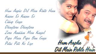 quotHum Aapke Dil Mein Rehte Hainquot Movie Full Songs  Anil Kapoor Kajol  Jukebox [upl. by Arvind658]