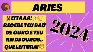 ÃRIES  ðŸ˜ƒEITAAA ðŸ’°ðŸ‘RECEBE TEU BAÃš DE OURO E TEU REI DE OUROSQUE LEITURA ðŸ¤© [upl. by Aleirbag958]