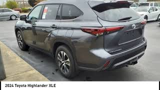 2024 Toyota Highlander XLE New 38739 [upl. by Sesmar]