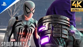 AntiVenom Suit vs Phin Boss Fight Ultimate Difficulty  SpiderMan 2 PS5 Suit [upl. by Hiram]