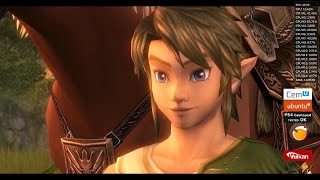 CemU Wii U Linux  The Legend of Zelda Twilight Princess on PC  GTX 1650  Ubuntu 1910  1080p [upl. by Lacey]